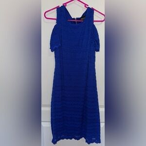 Studio Royal Blue Midi Dress